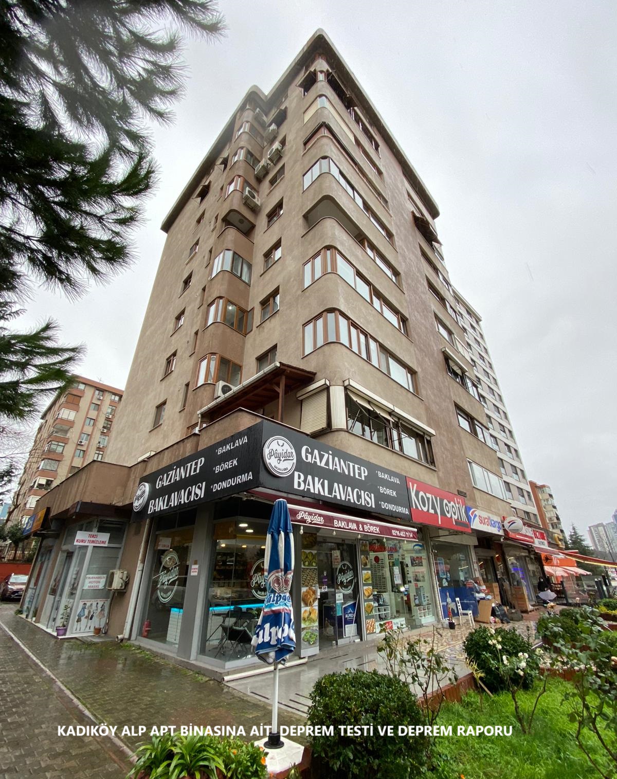 İDM MÜHENDİSLİK OLARAK KADIKÖY ALP APT RİSKLİ YAPI TESPİTİ İŞİMİZ